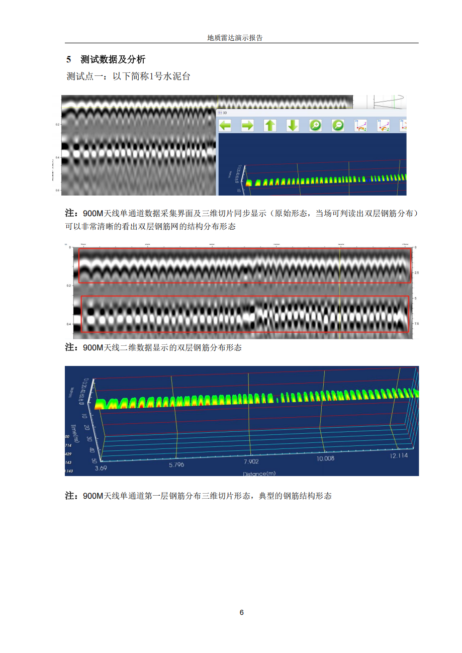 三维探地雷达在结构检测中的应用